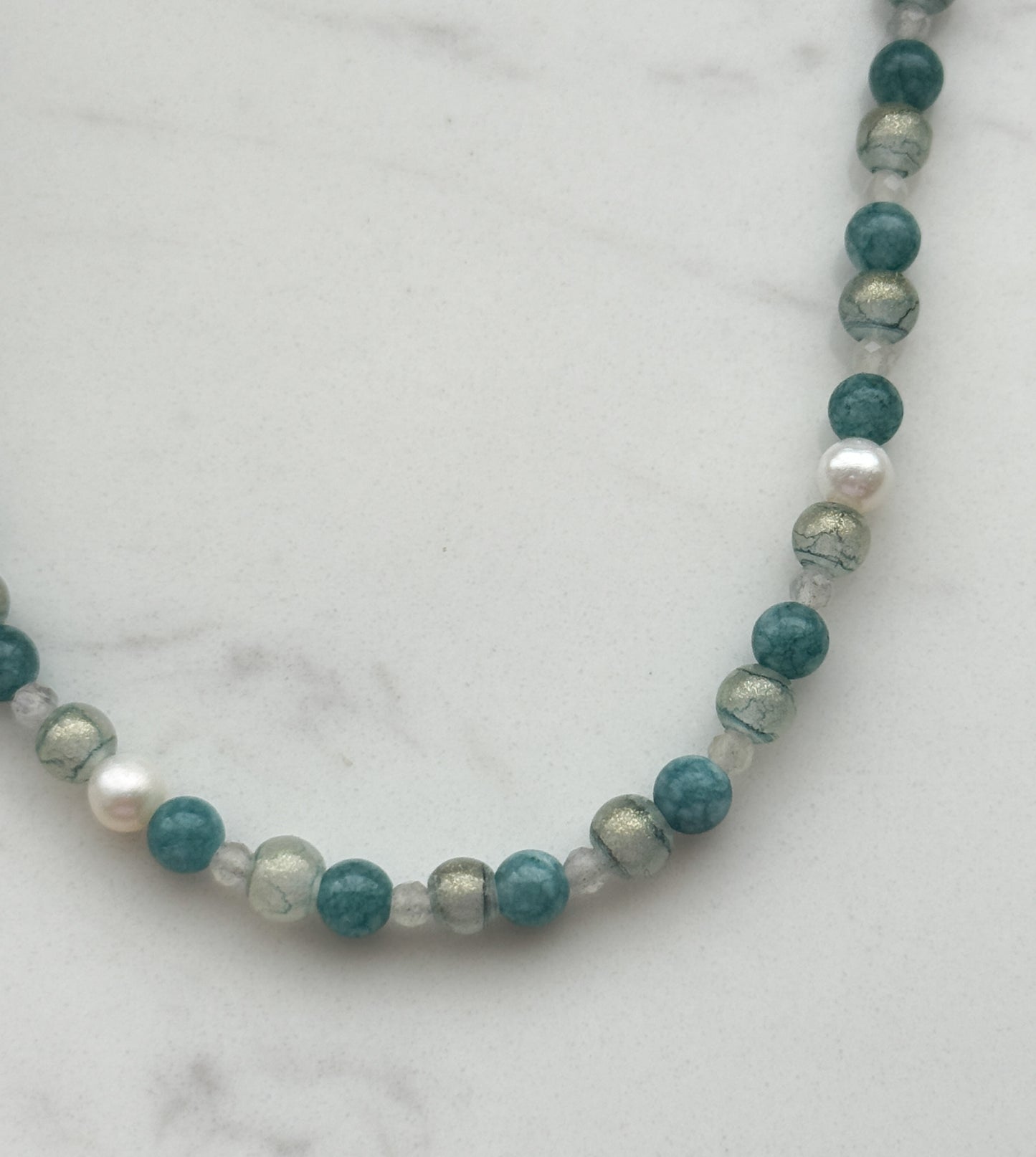 Natural Stone Mix Necklace