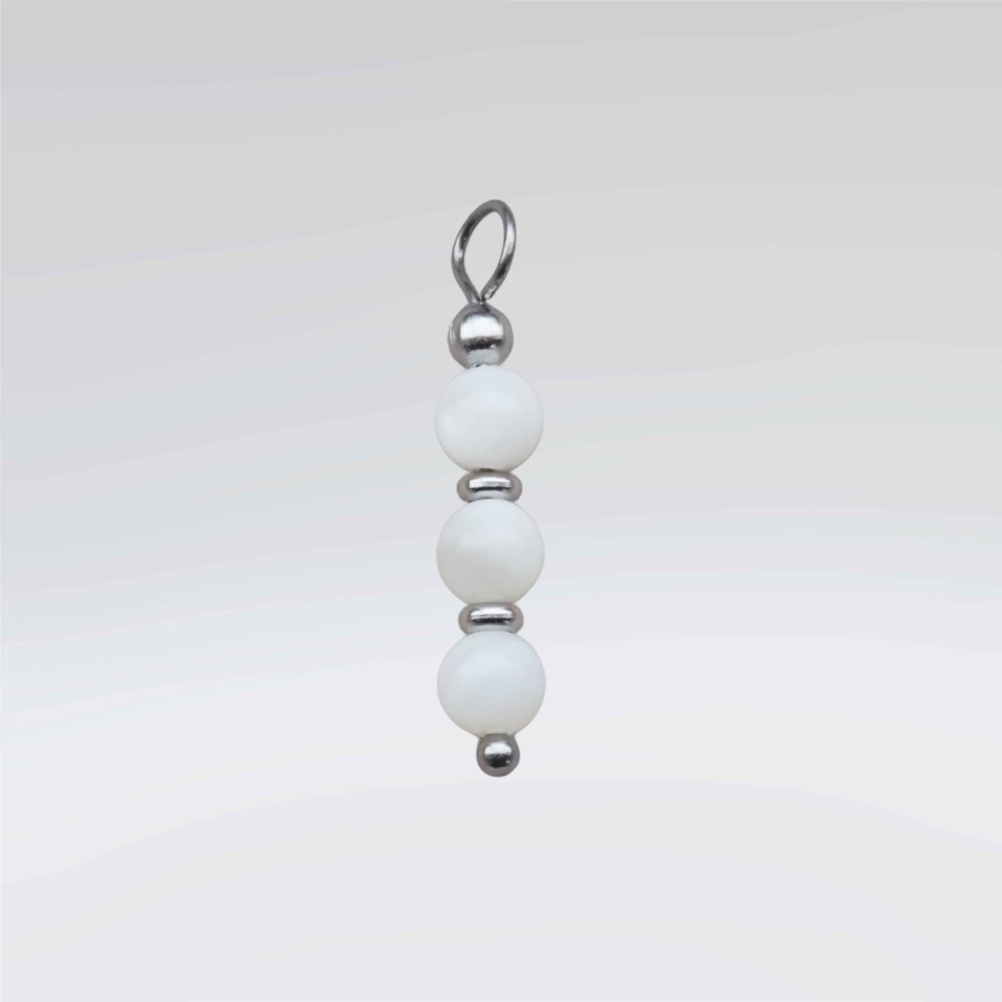 Three Shell Beads Charm