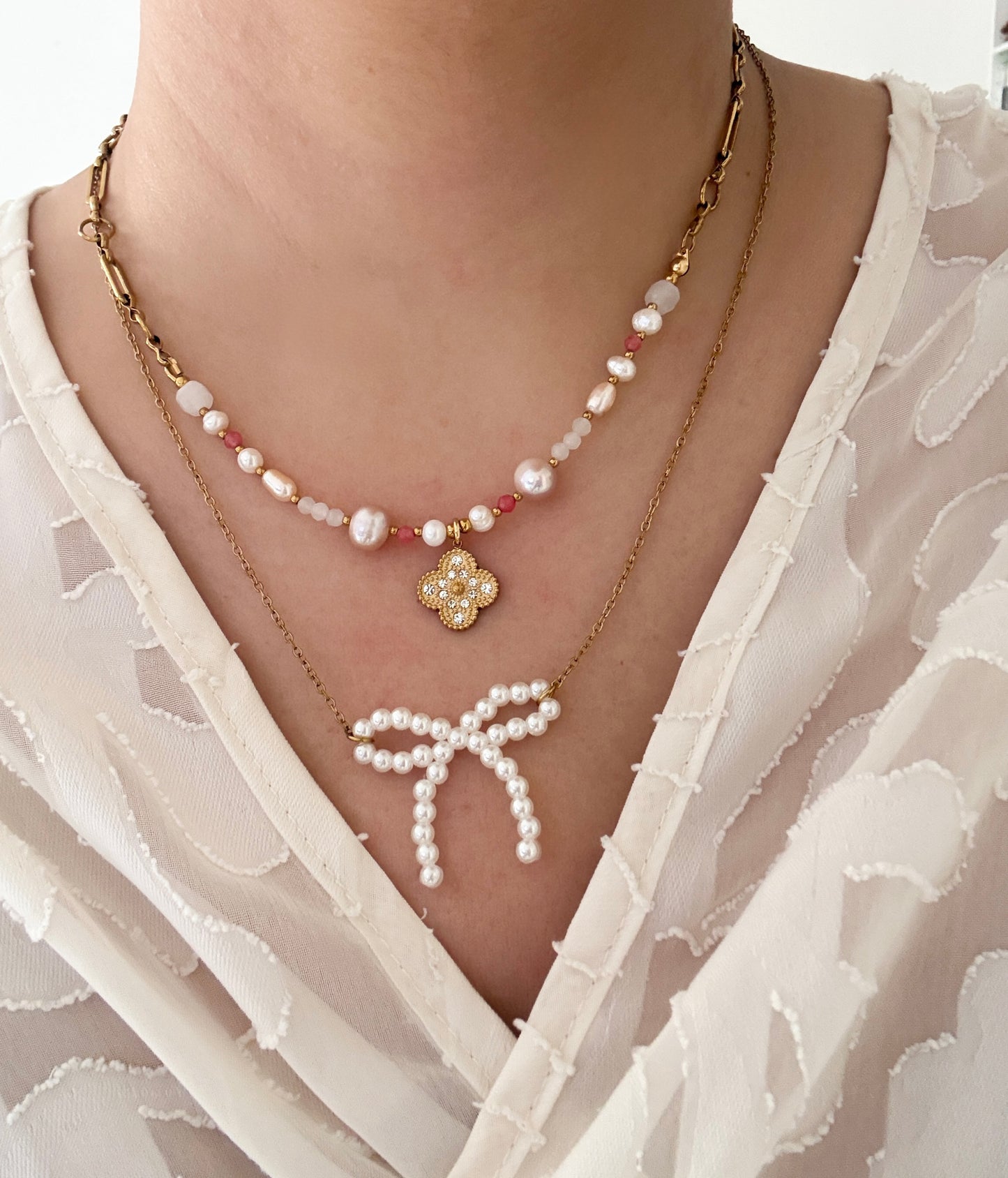 Angel Bow Necklace