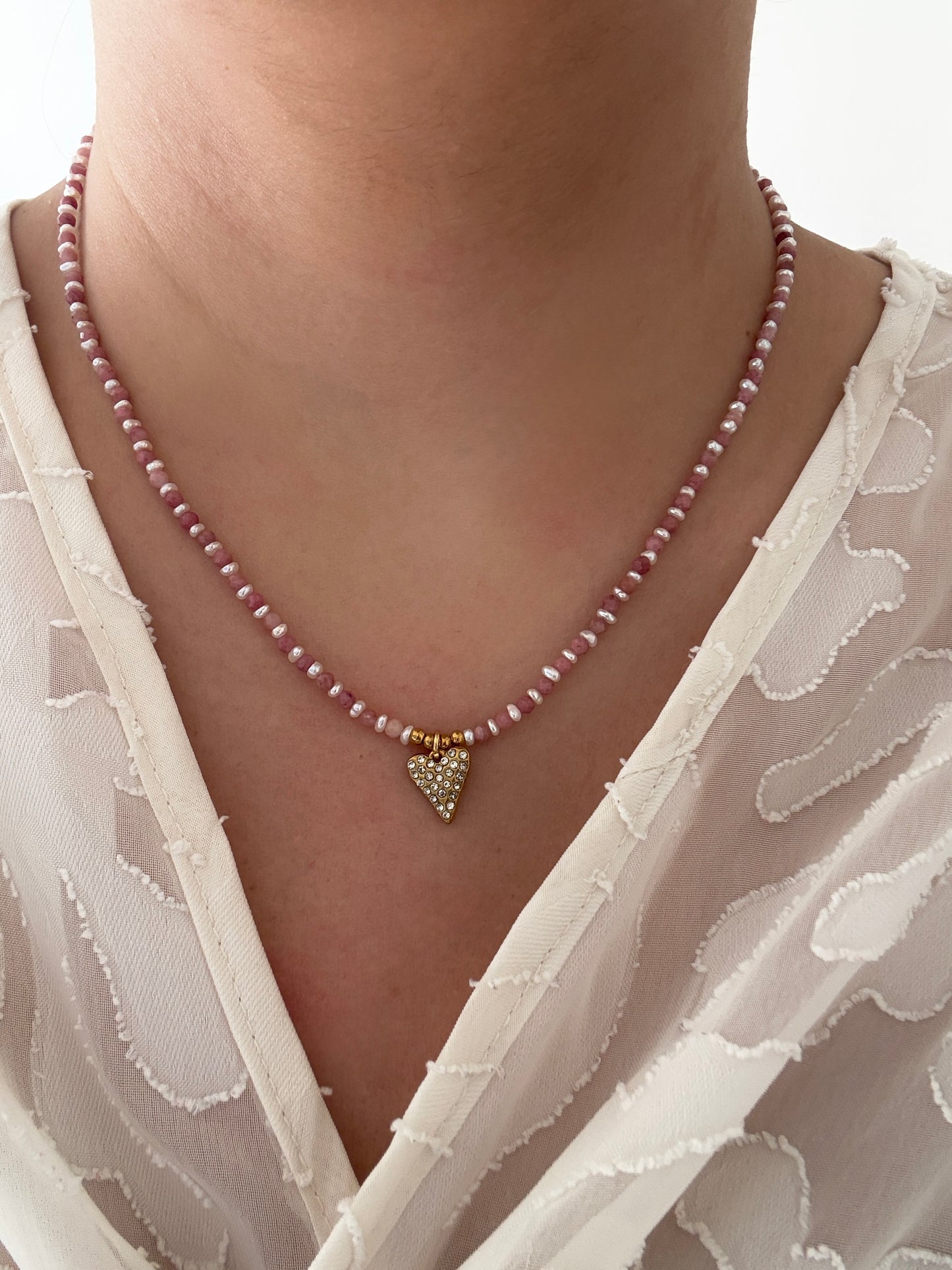 Crystal Heart Necklace