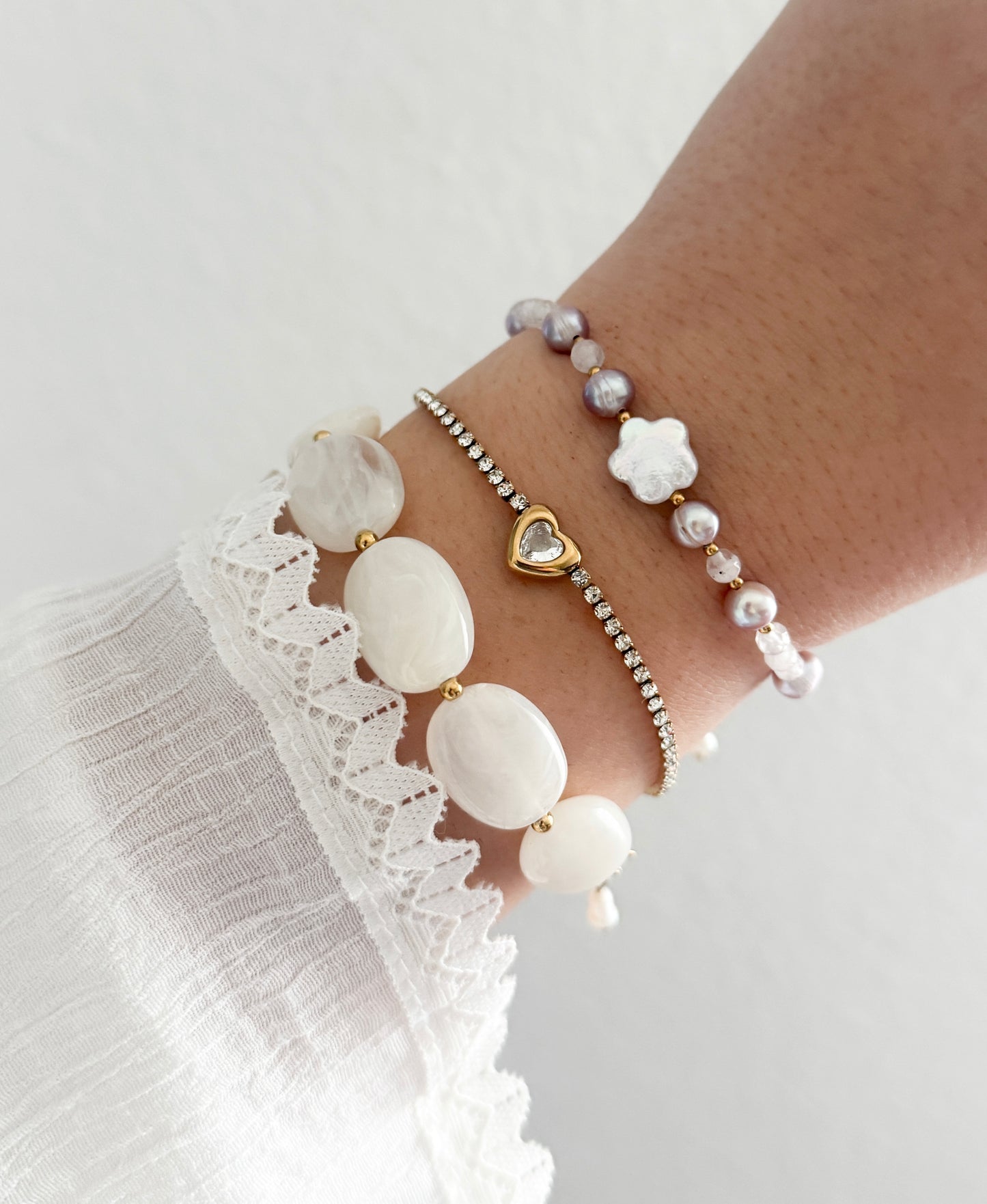 Diamond Heart Bracelet