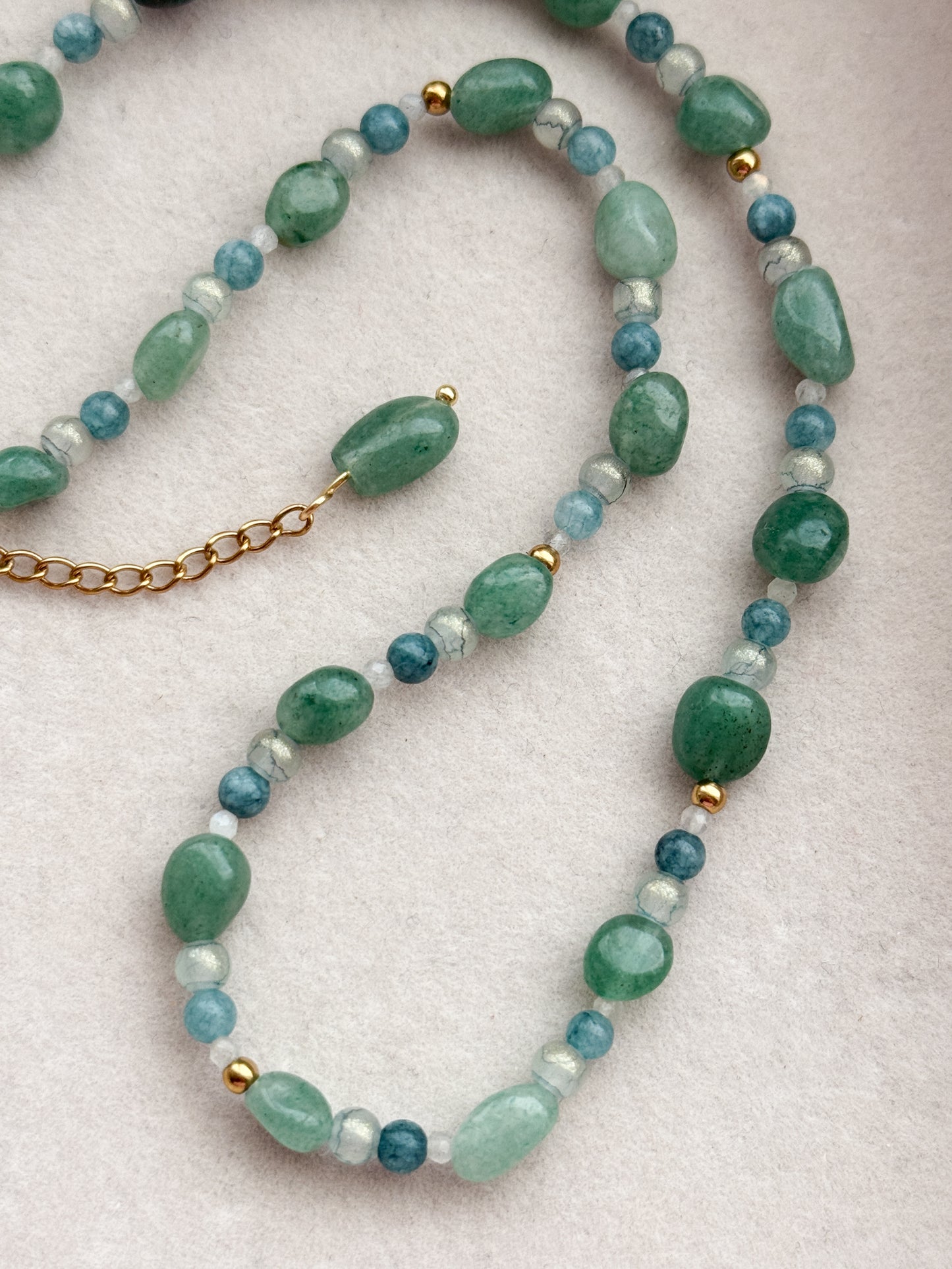 Green Stones Necklace