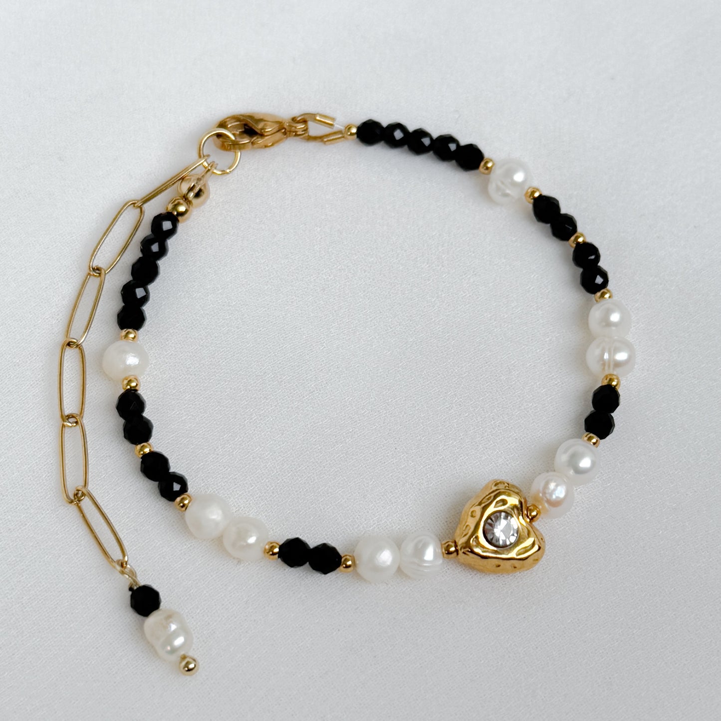 Black Heart Bracelet