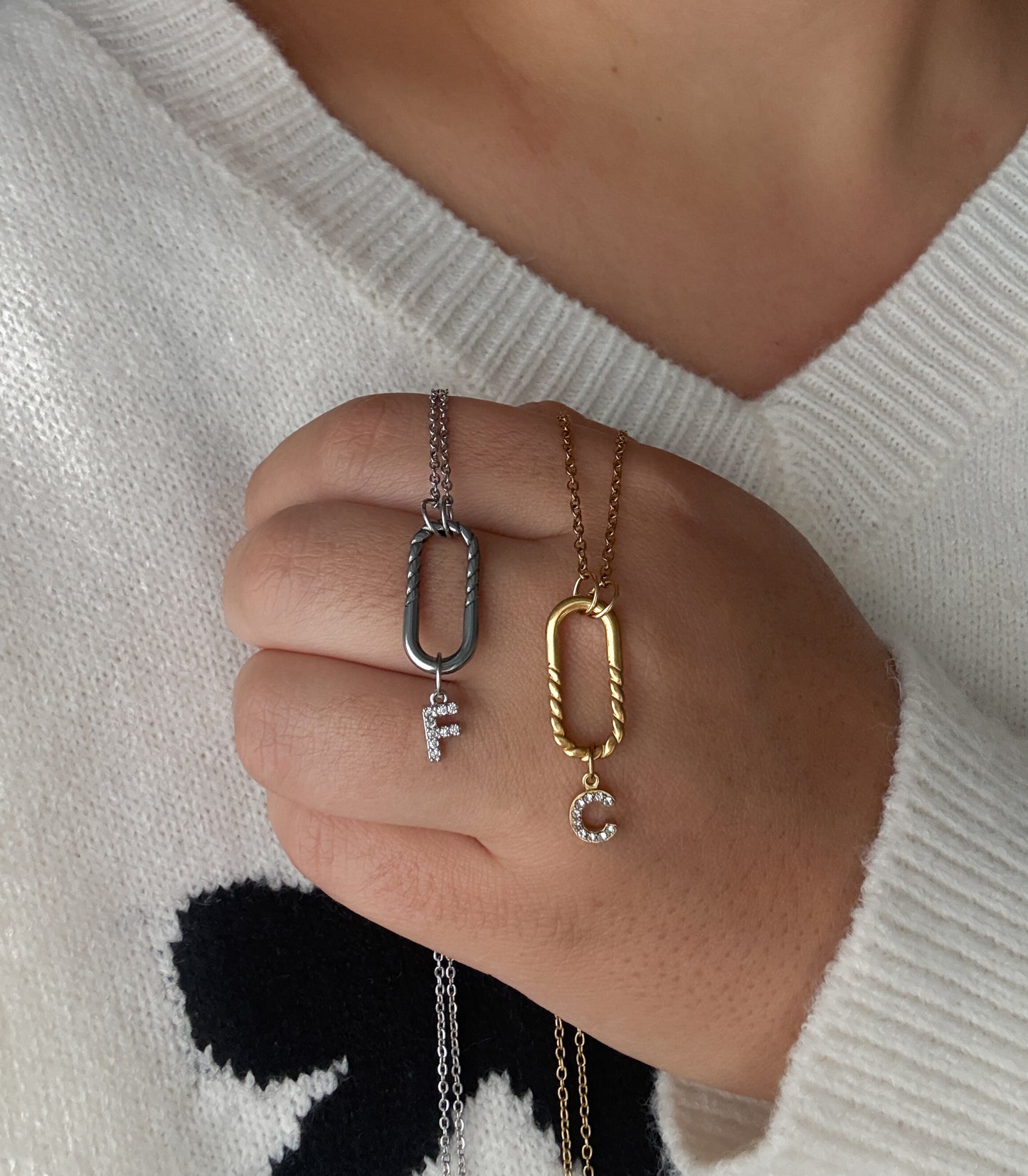 Charm Letter Necklace