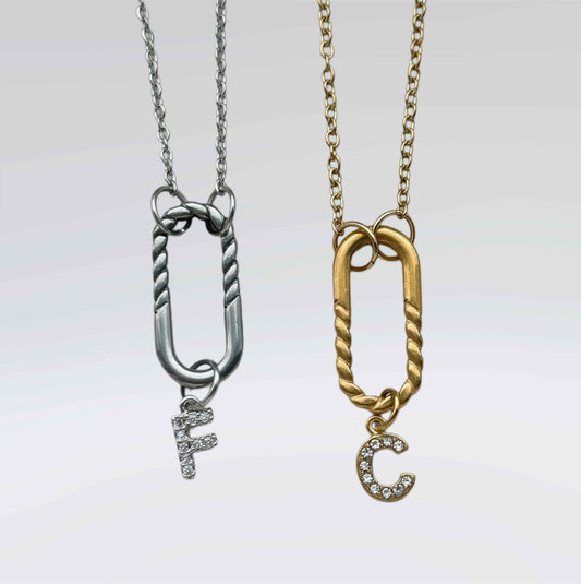 Charm Letter Necklace