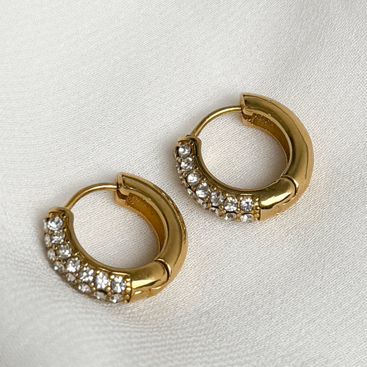 Sparkle Hoop Earrings