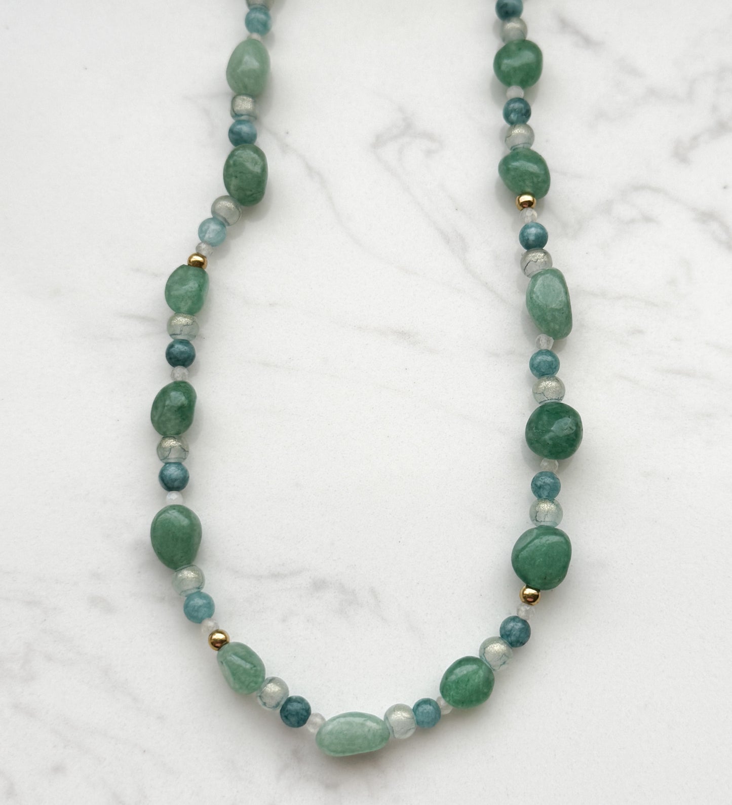 Green Stones Necklace