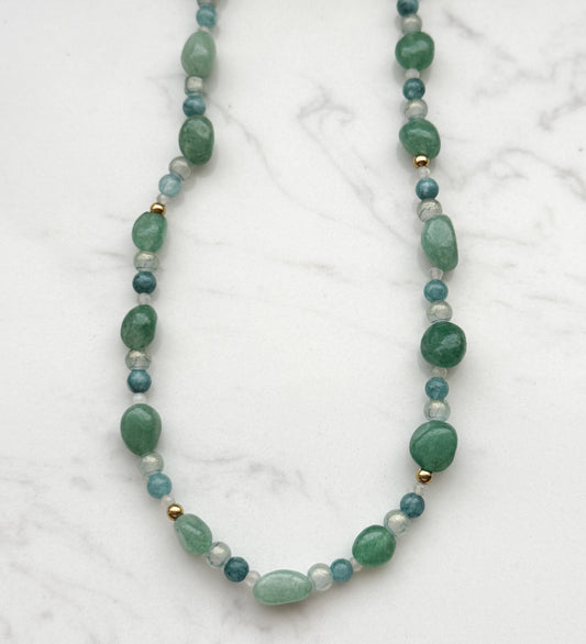 Green Stones Necklace