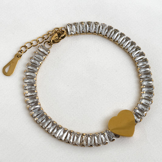 Shine Heart Bracelet
