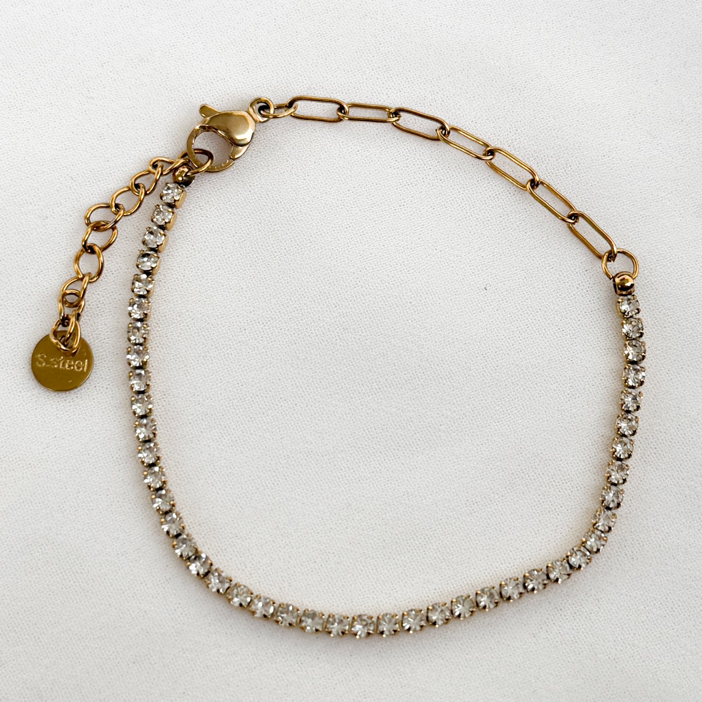 Crystal Tennis Bracelet