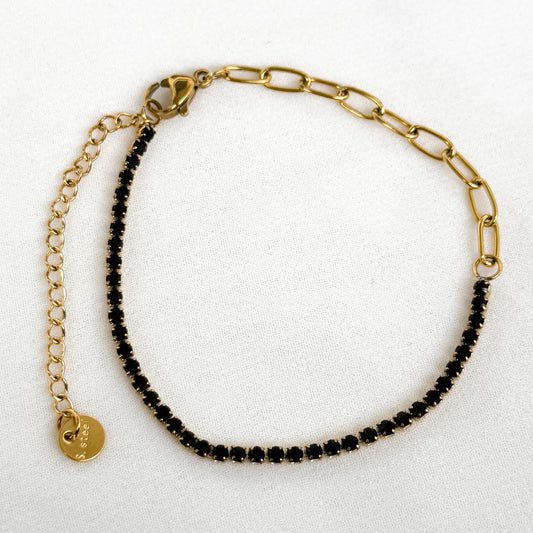 Crystal Black Bracelet