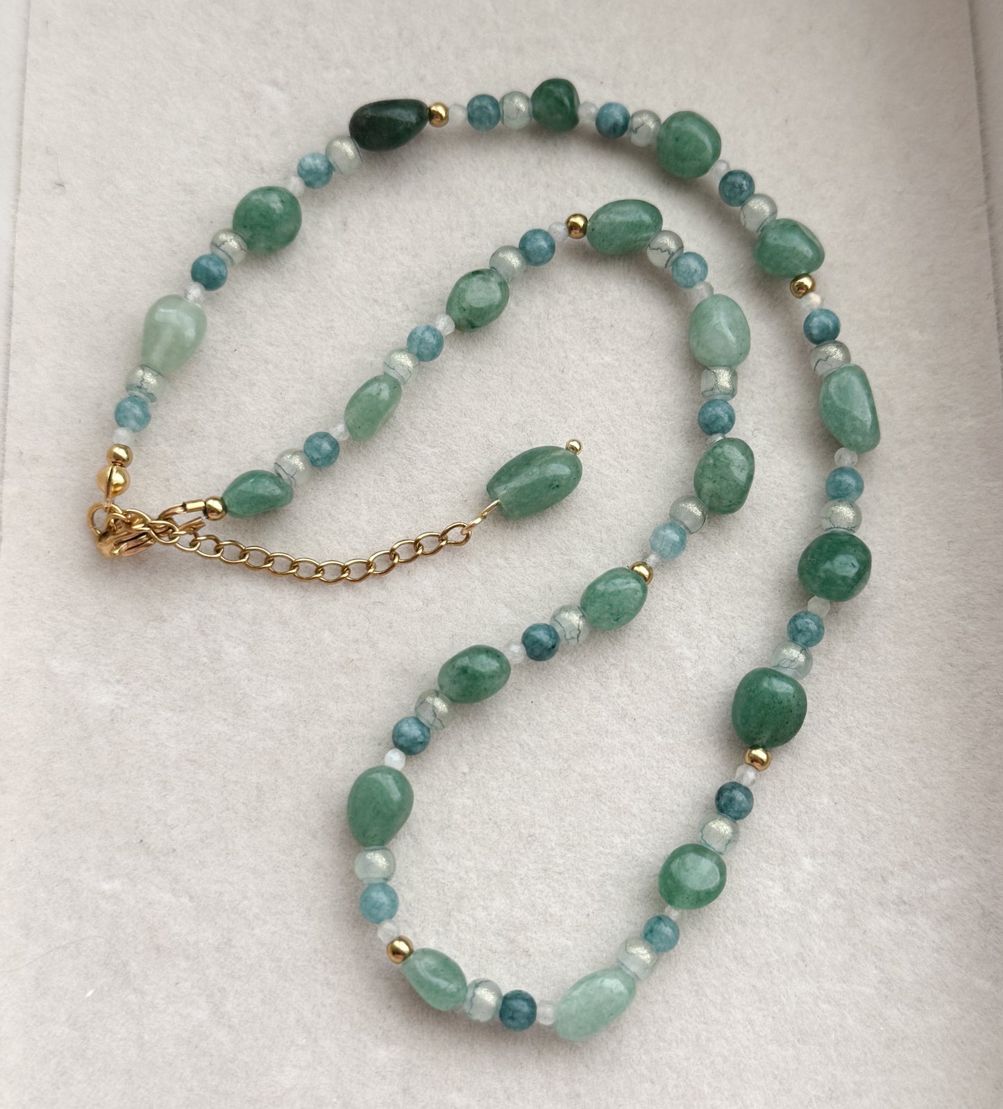 Green Stones Necklace