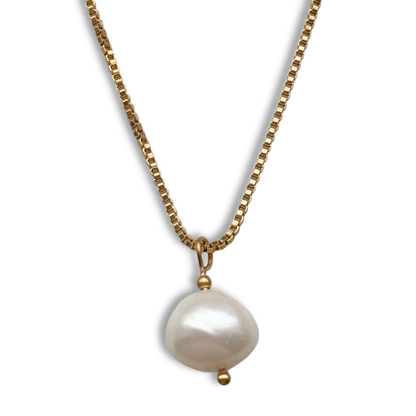 Drop Pearl Necklace