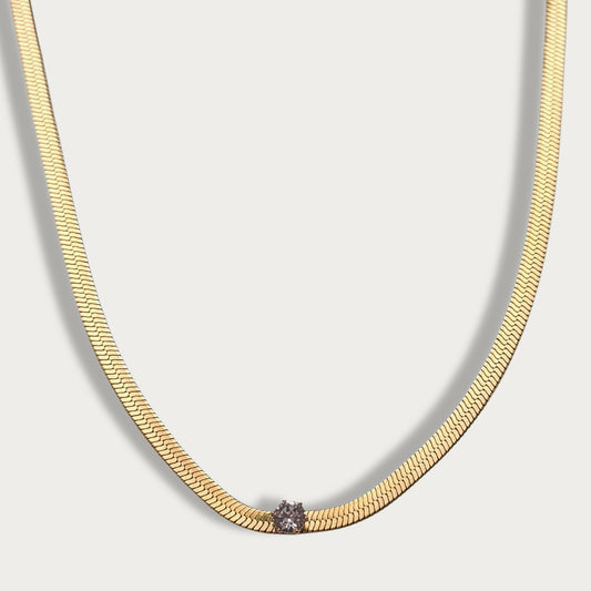 Small Zirconia Necklace