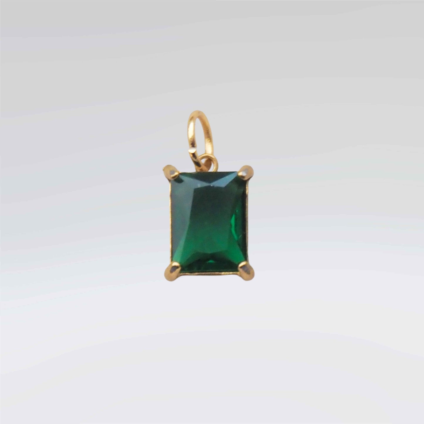 Green Zirconia Charm