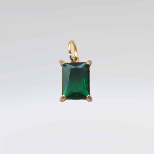 Green Zirconia Charm