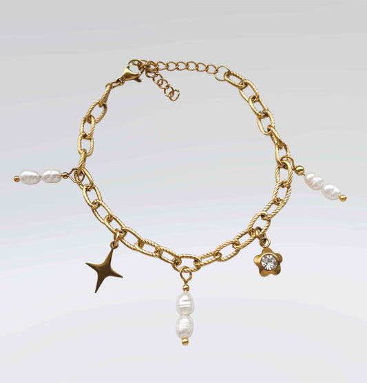 Drop Pearl Bracelet