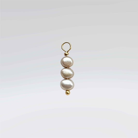 Beige Pearls Charm