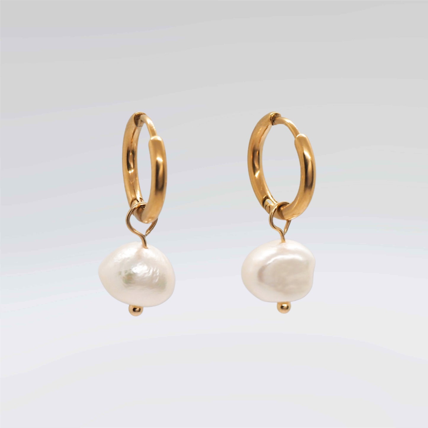 Drop Pearl Earrings