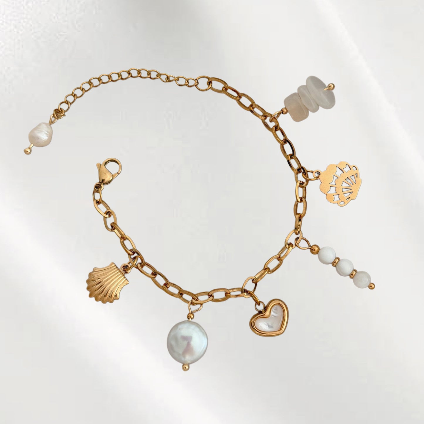 Cream Bracelet