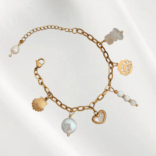 Cream Bracelet