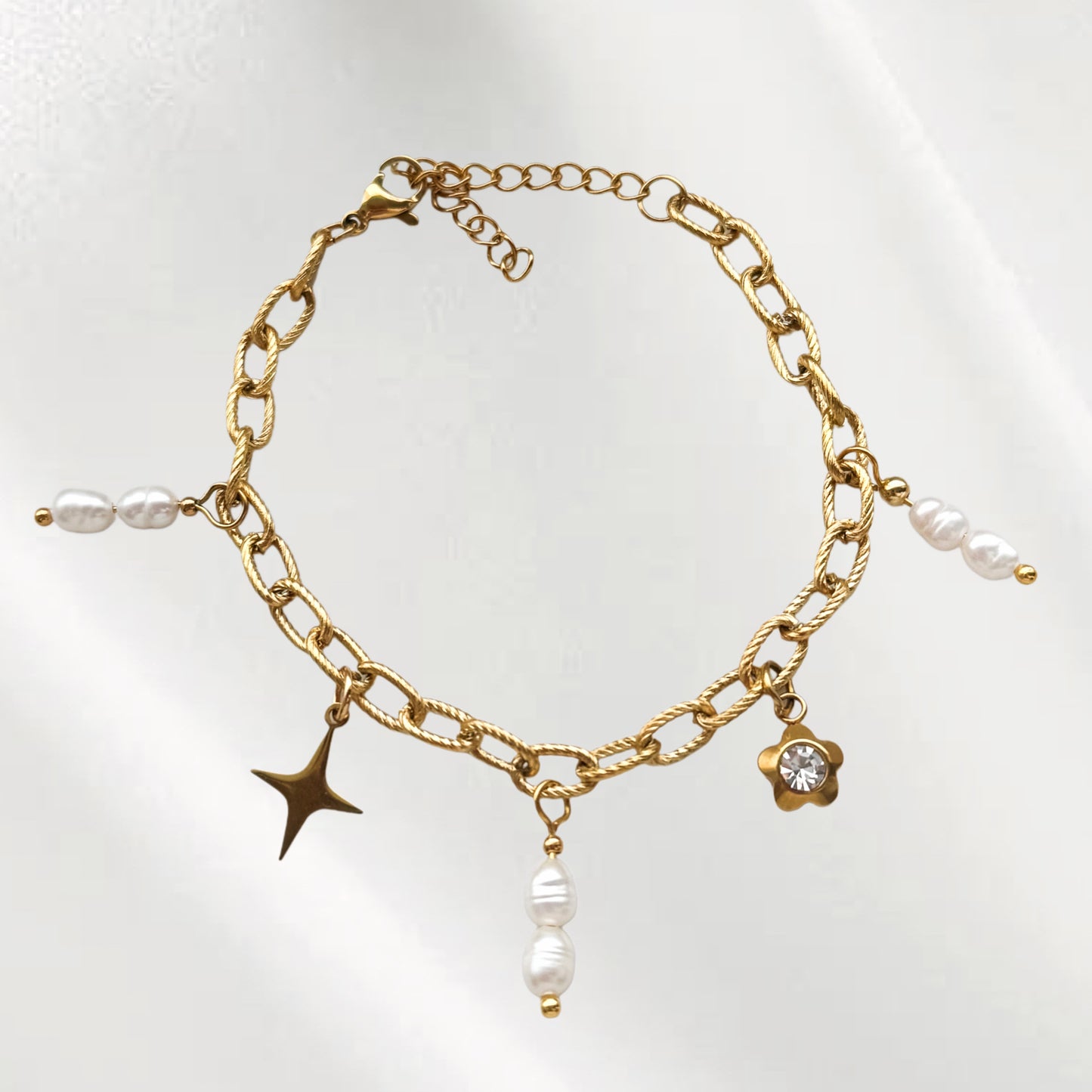 Drop Pearl Bracelet