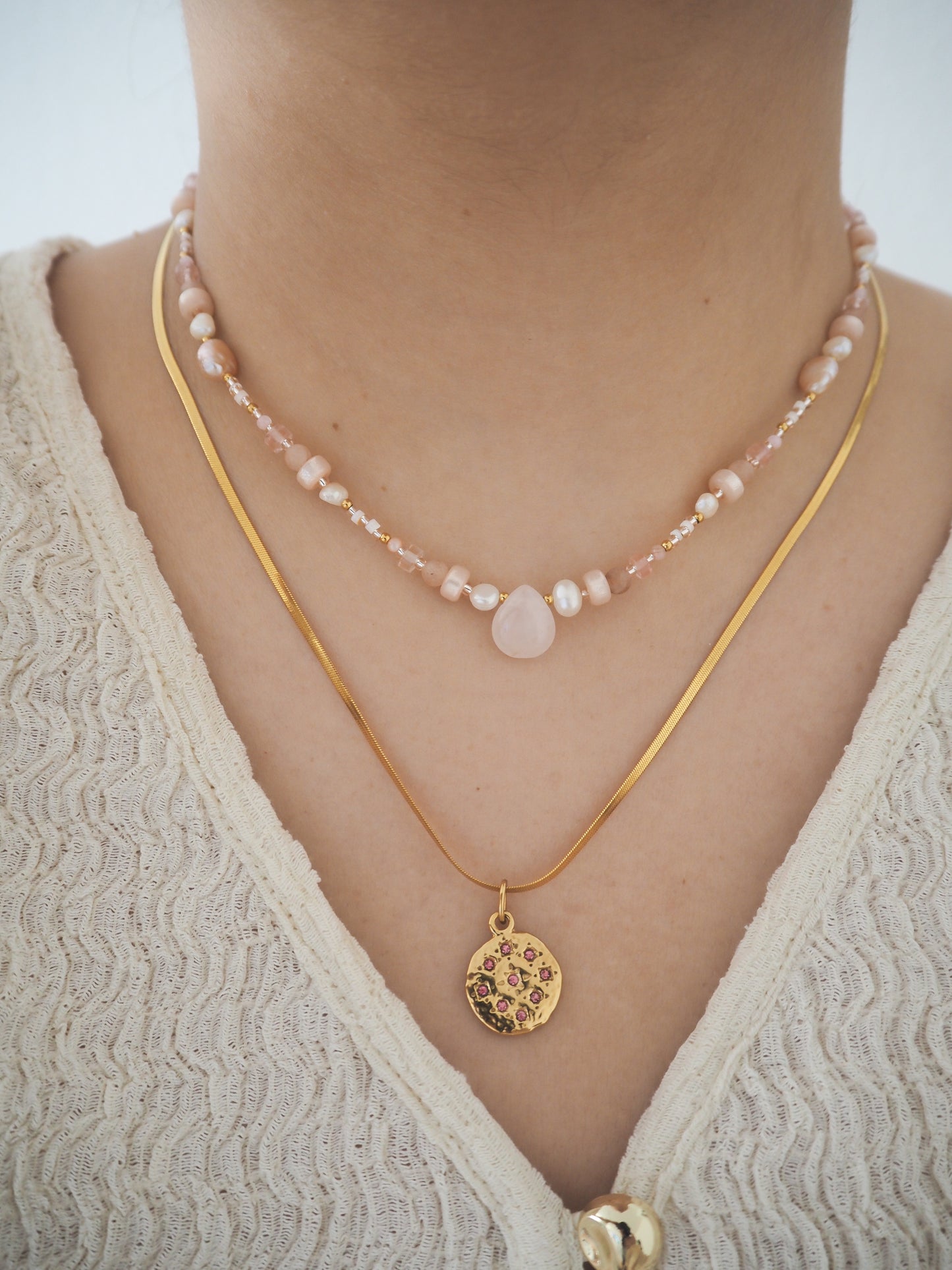 Boho Rosa Necklace