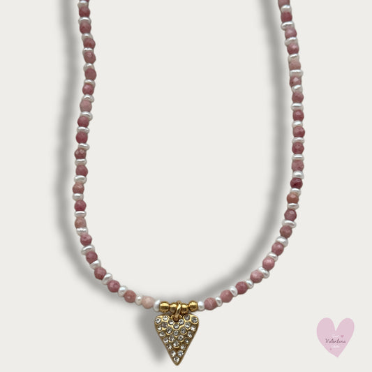 Crystal Heart Necklace