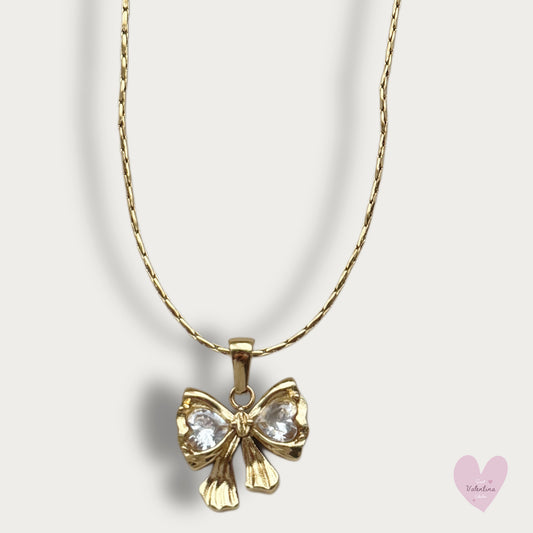 Sweet Bow Necklace