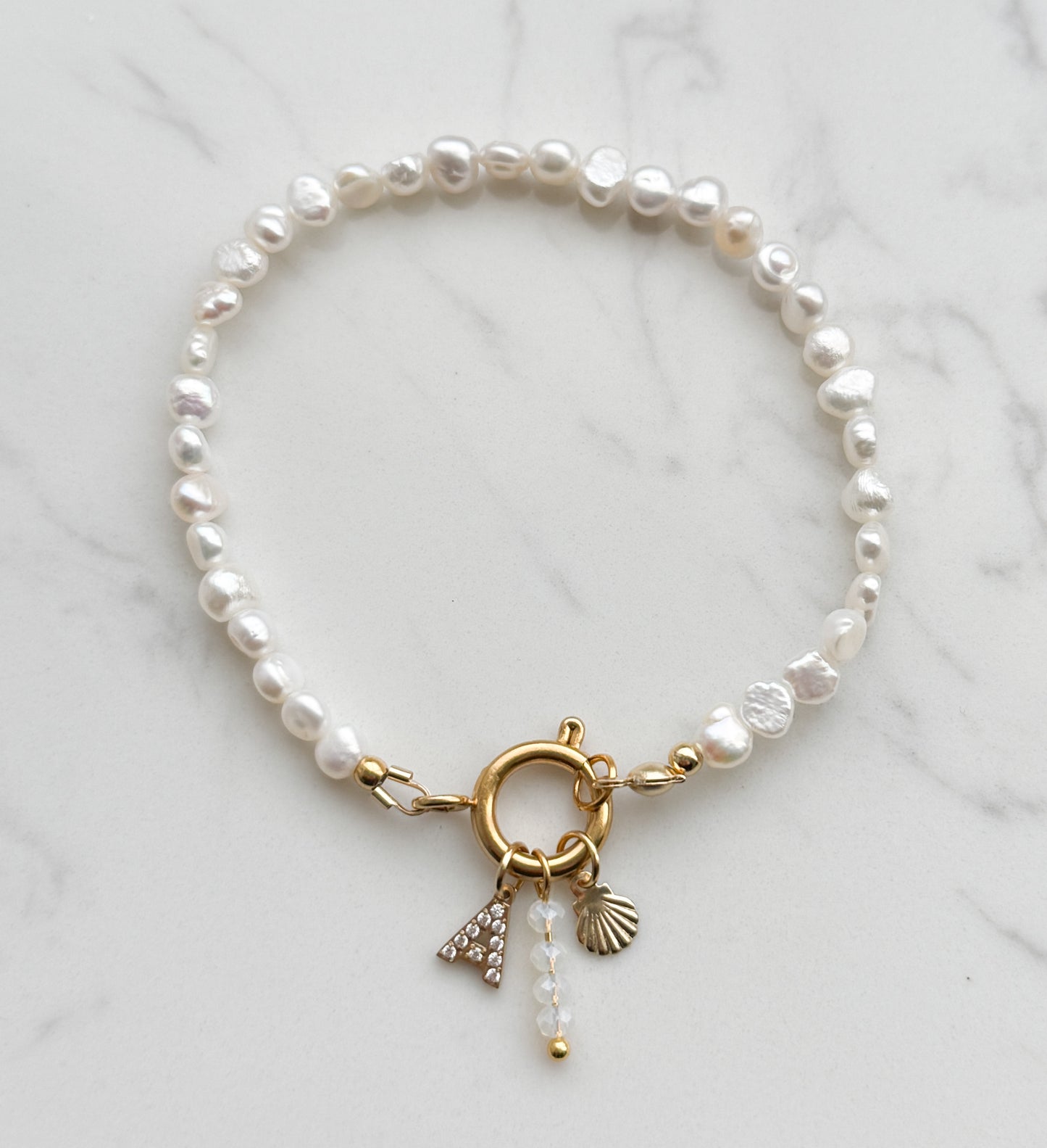 Freshwater Pearl White Bracelet