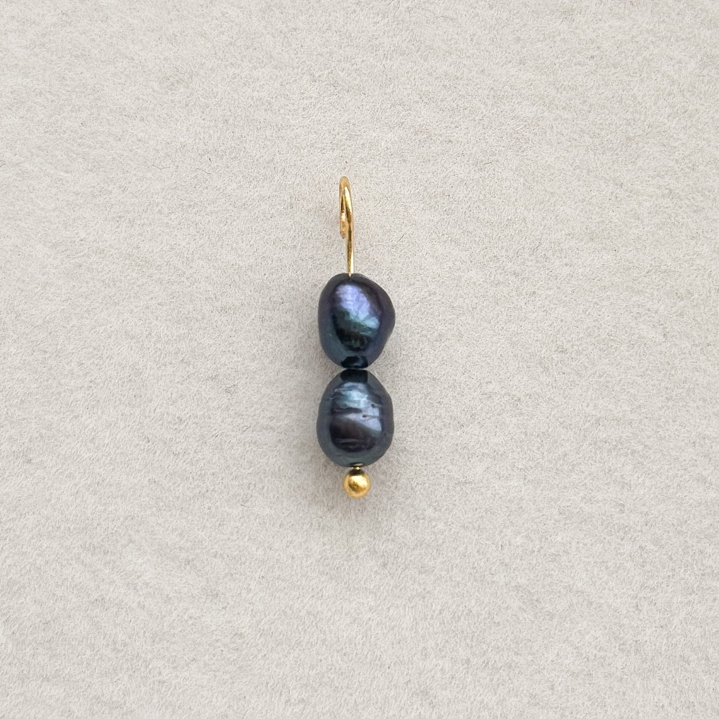 Blue Pearls Charm