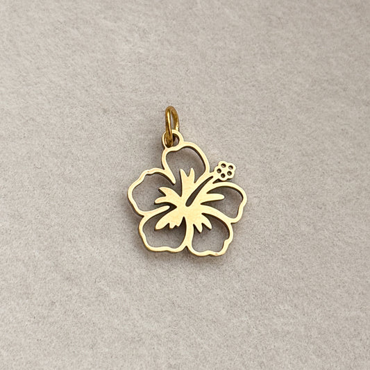 Hybiscus Flower Charm