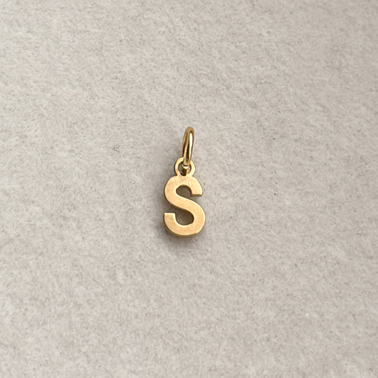 Small Letter Charm