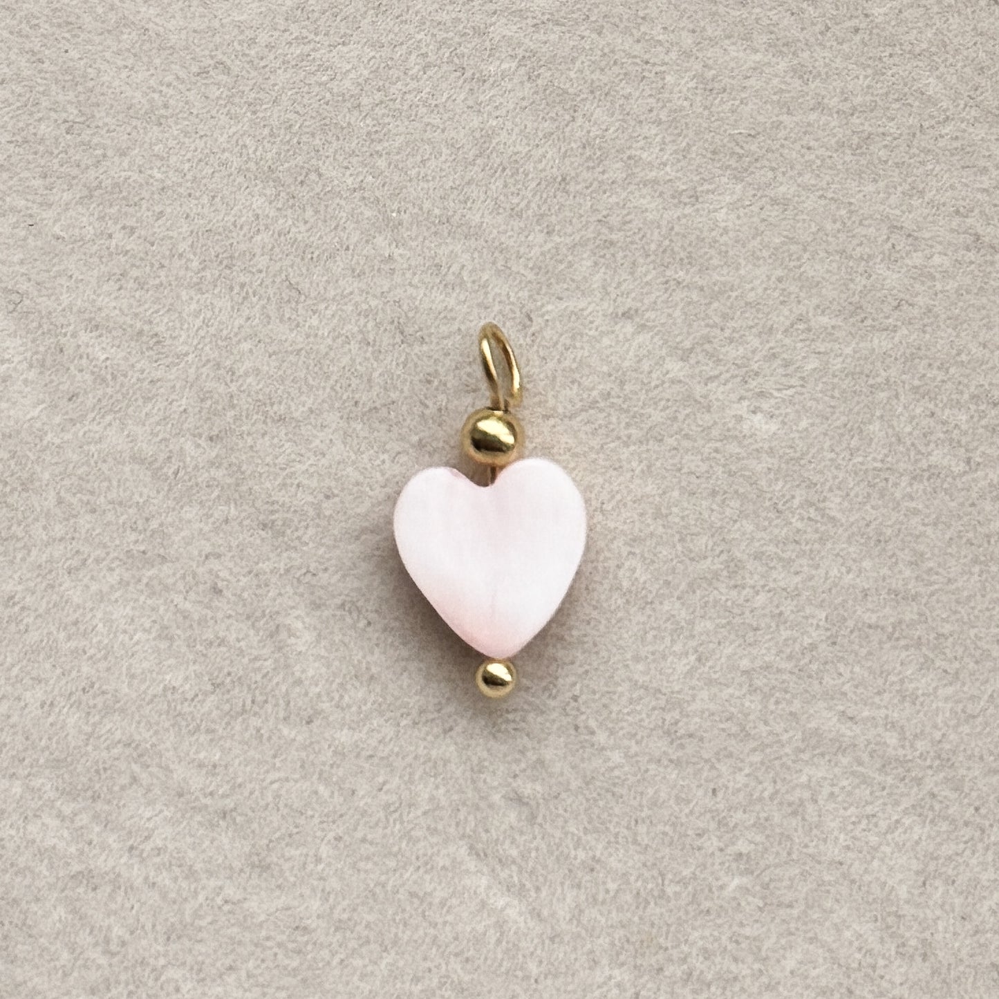 Rosa Heart Charm