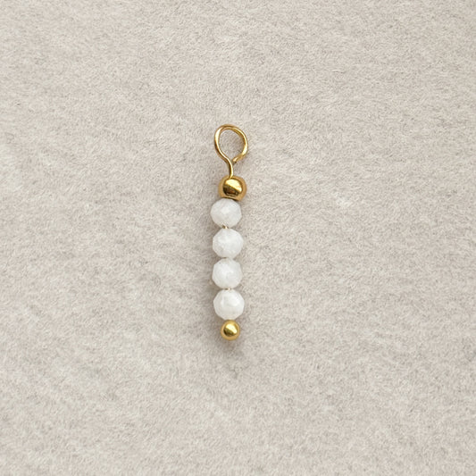 White Shel Beads Charm