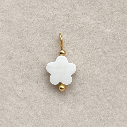 Shell Flower Charm