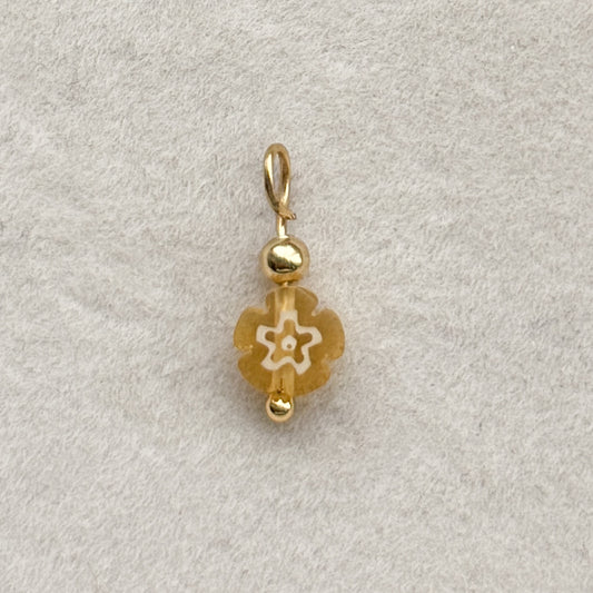 Mustard Flower Charm