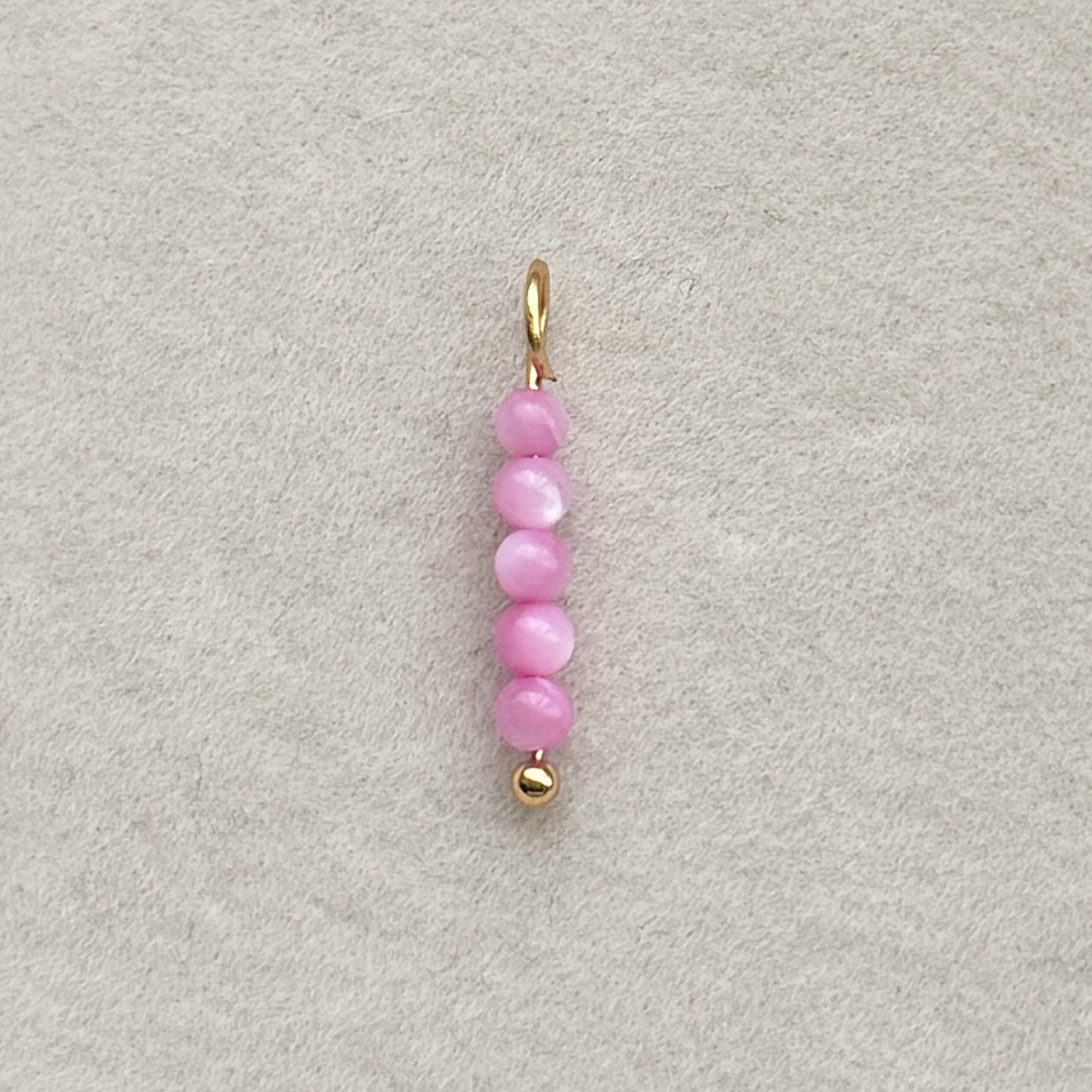 Pink Stone Charm