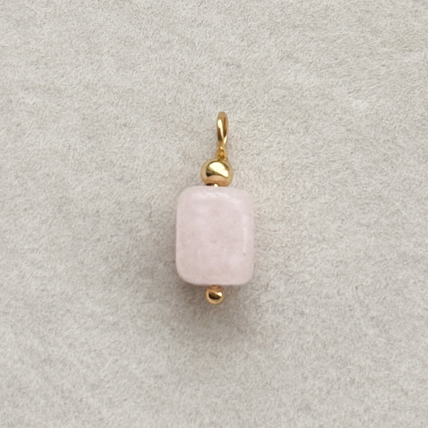 Rosa Stone Charm