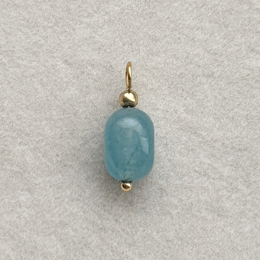 Aqua Stone Charm