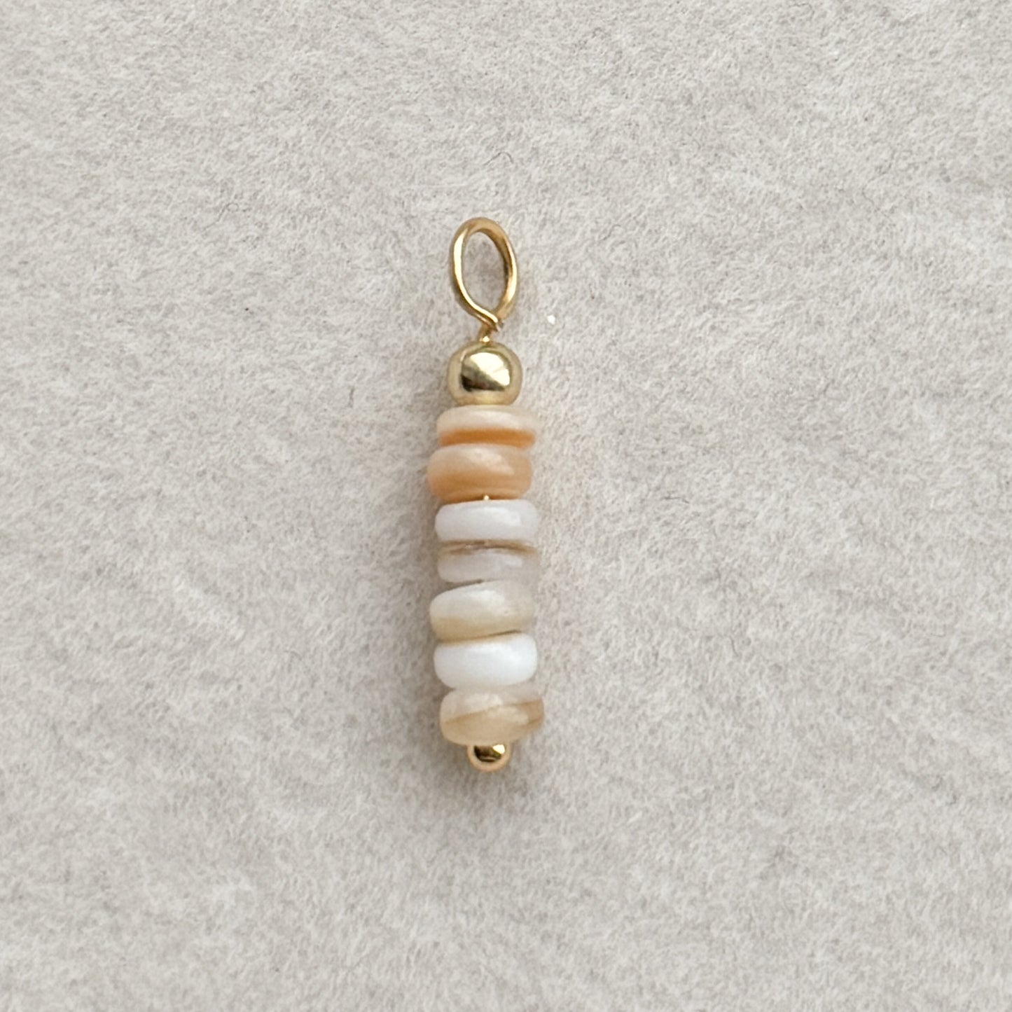 Beige Shell Charm