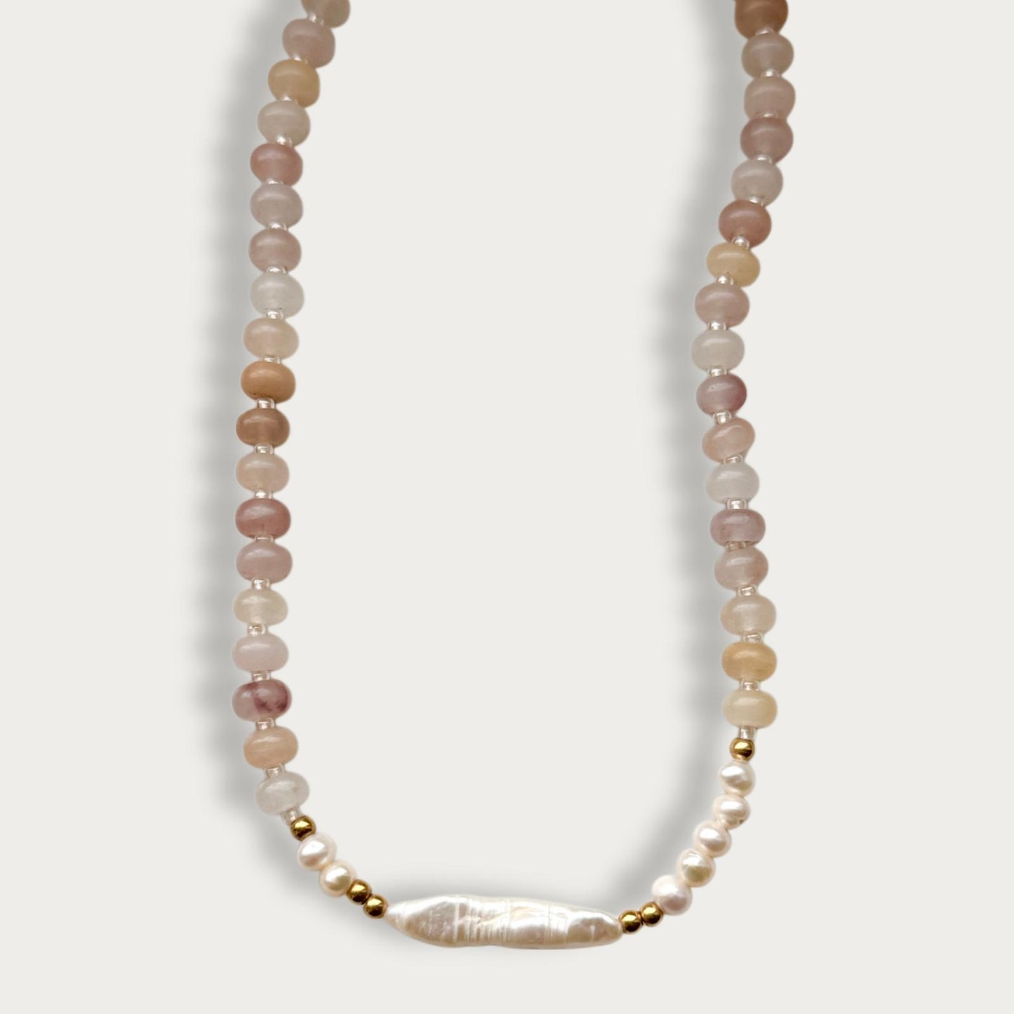 Blush Garden Pearl Necklace