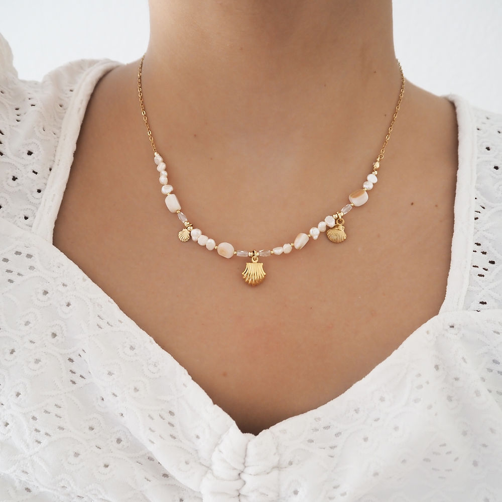 Three Shells Necklace