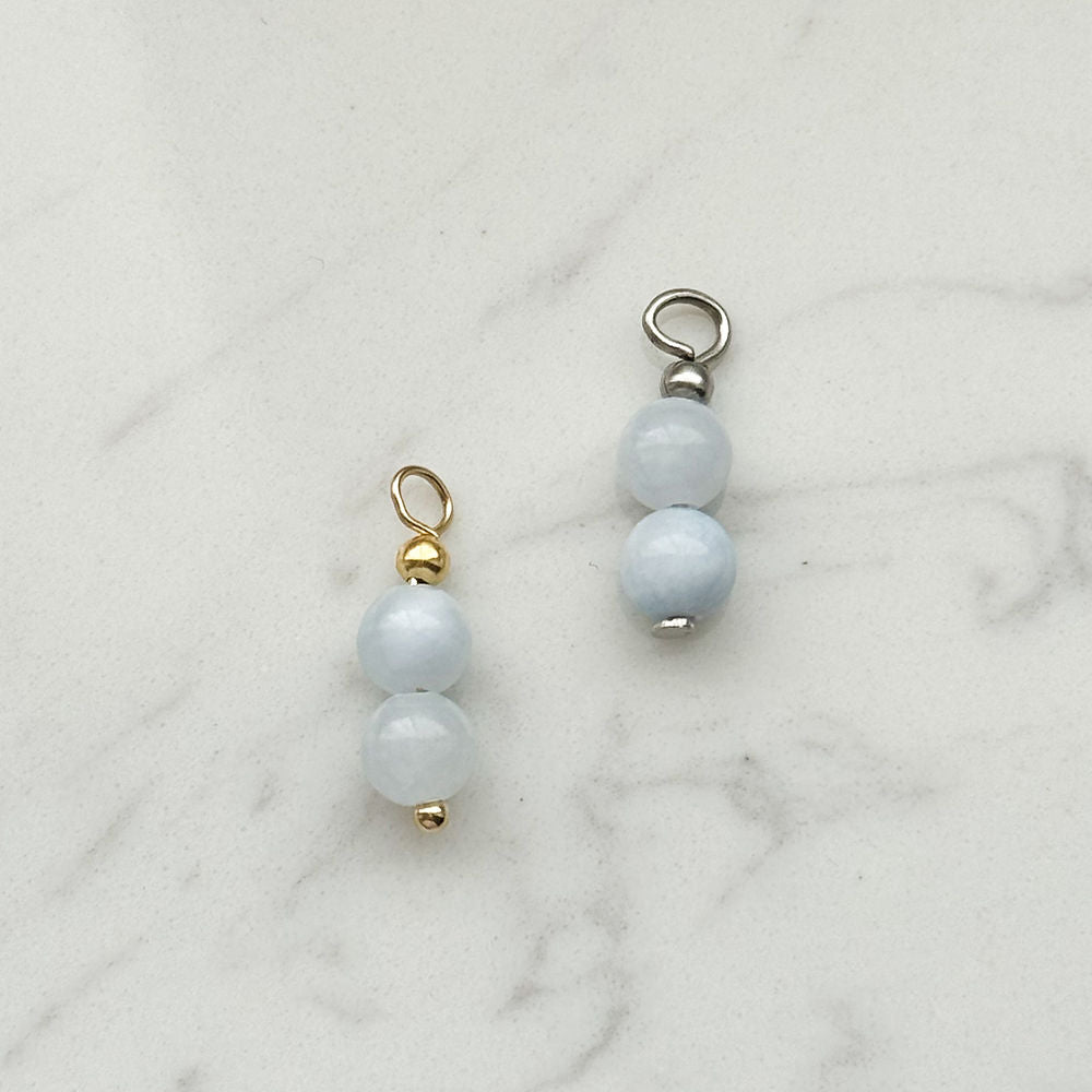 Baby Blue Bead Charm