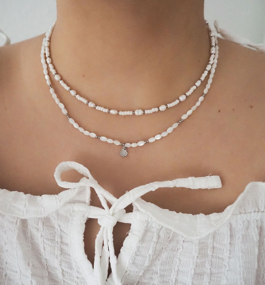 White Pearl Necklace