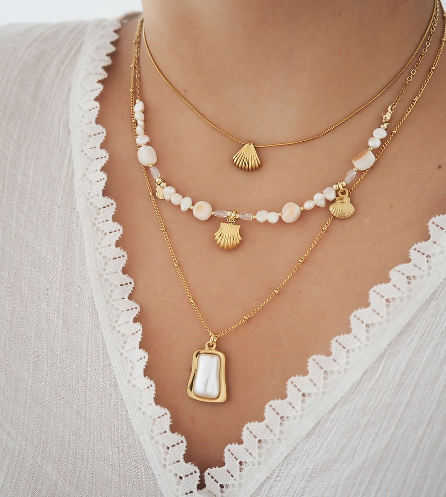 Three Shells Necklace