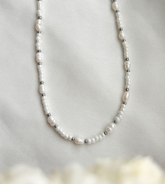 White Pearl Necklace