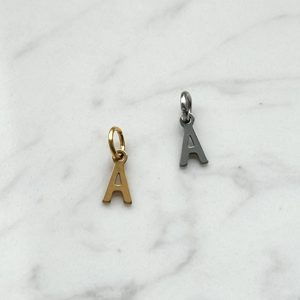 Small Letter Charm