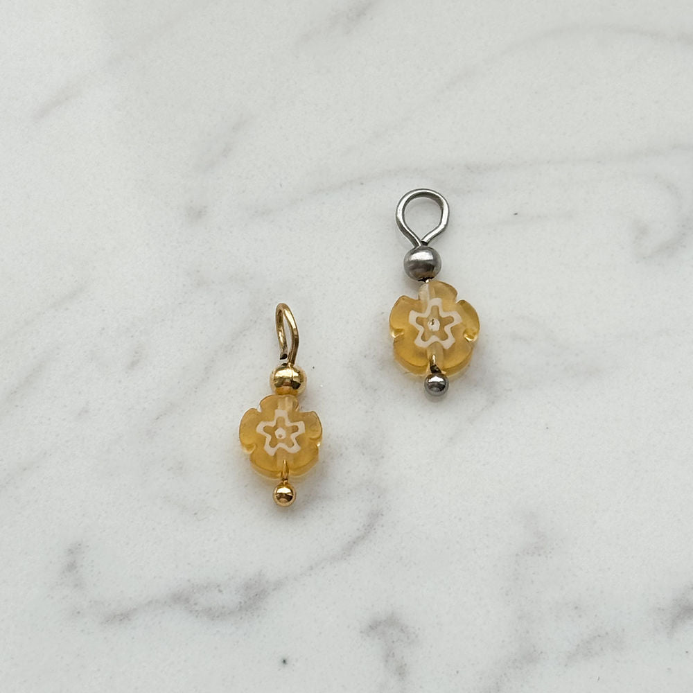 Mustard Flower Charm